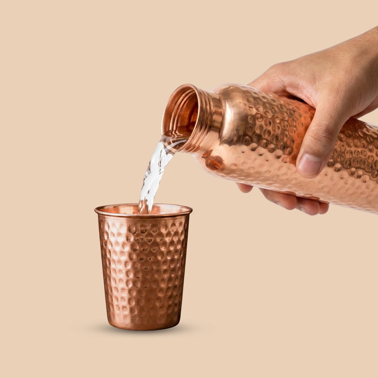Hammered Copper Tumbler