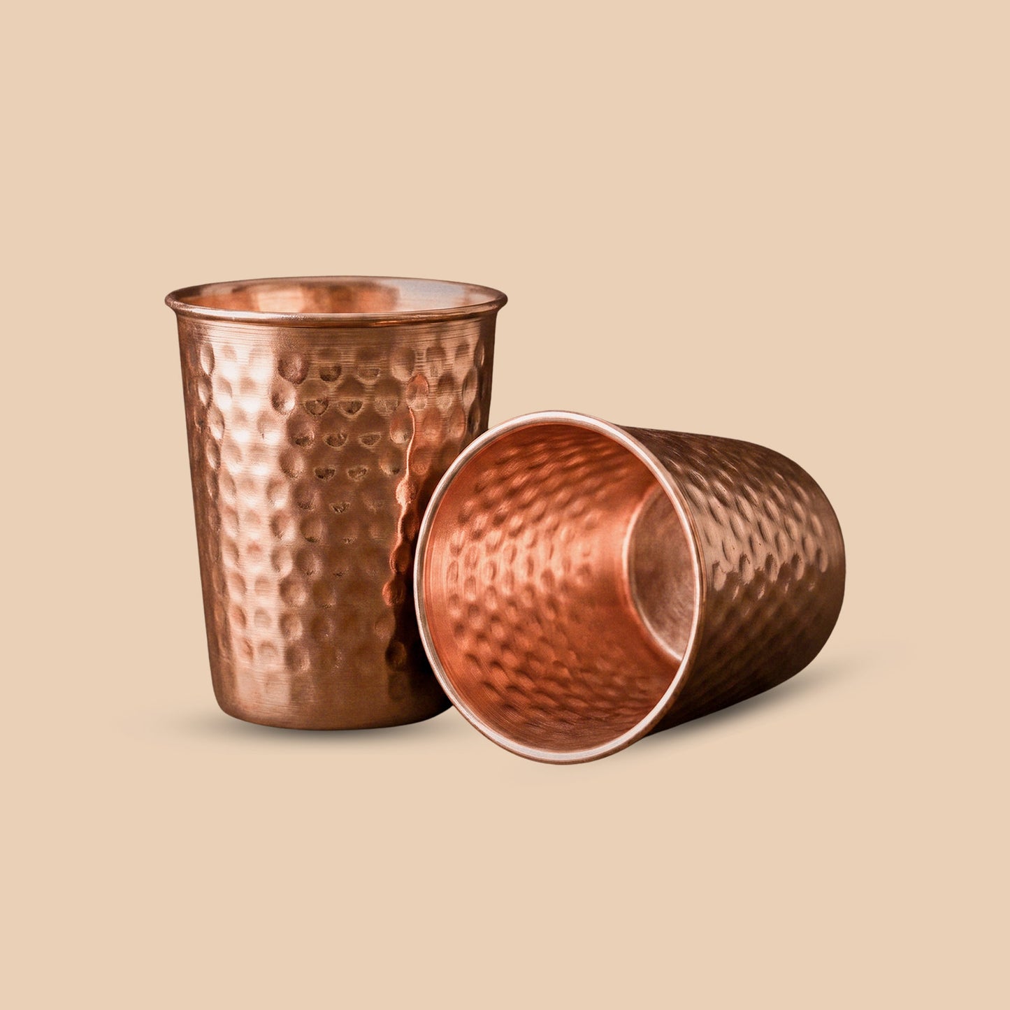 Hammered Copper Tumbler