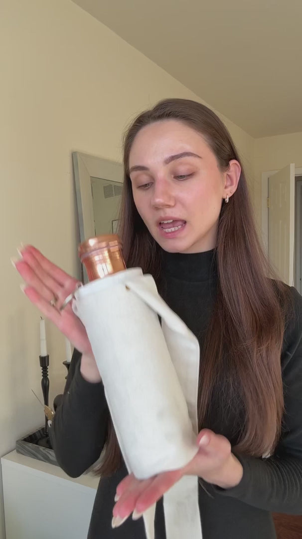 Certified Ayurveda® Pure Copper Water Bottles - V2 Hand-Hammered Edition